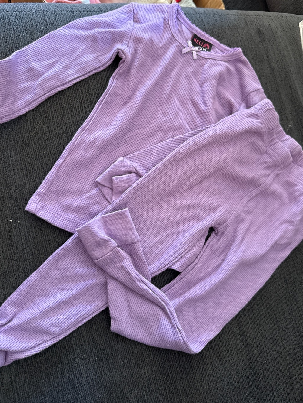 dELiA*s Lavender Girls Thermal Pants
